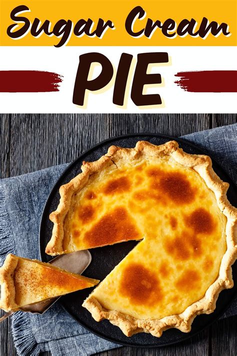 Old Fashioned Sugar Cream Pie Recipe | Recipe | Cream pie, Pie recipes ...