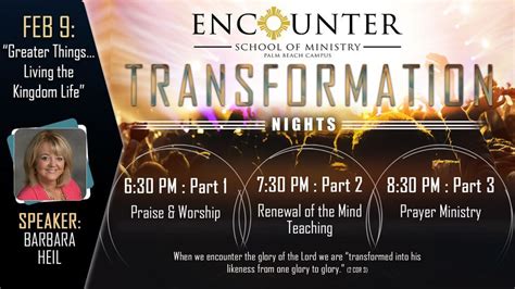 Transformation Night with Barbara Heil, Cathedral of St. Ignatius ...