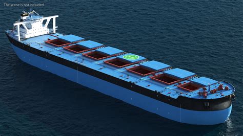 3D Bulk Carrier Ship Empty model | 3D Molier International