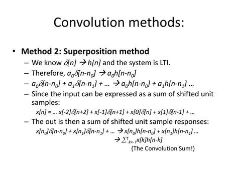 Convolution Method 的图像结果