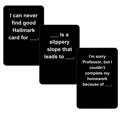 101 Classroom-Friendly Cards Against Humanity Questions | ClassPoint