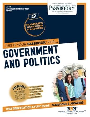 Government and Politics U.s. (Advanced Placement Test, 10) : National ...
