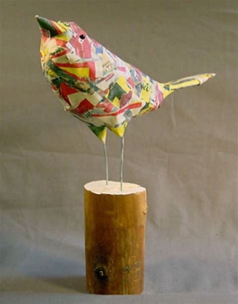 Image result for Paper Mache Bird Tutorial