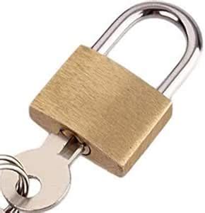 SYMKARD- Premium Small Lock for Luggage Bag, with 2 Additional Keys ...