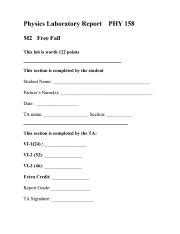 Free Fall Lab Report 的图像结果