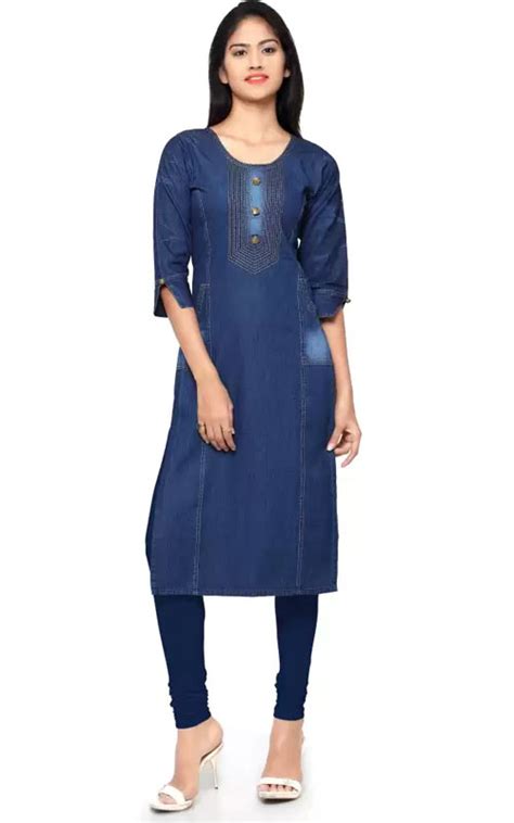 डेनिम कुर्ती के यह अंदाज़ आपको खूब पसंद आएंगे - DusBus