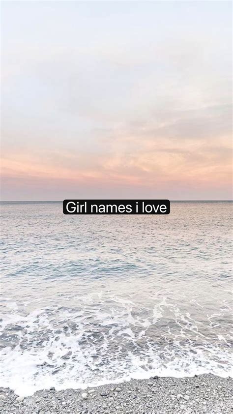 Girl names i love – Artofit