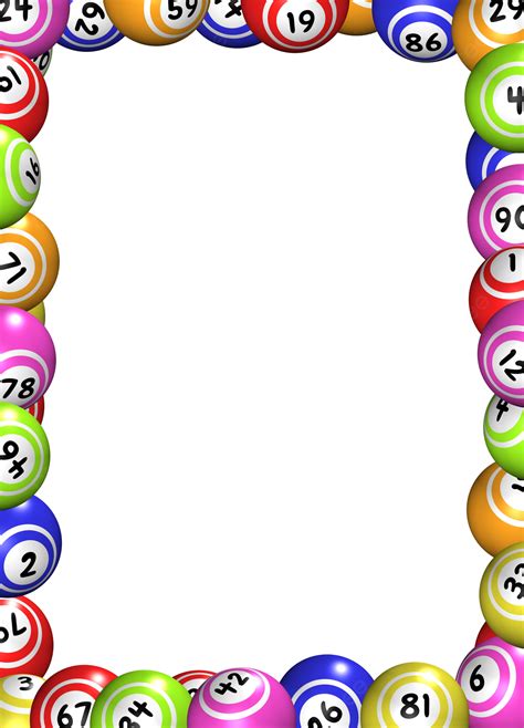 Bingo Balls Frame Bingo Luck Backdrop Photo Background And Picture For ...