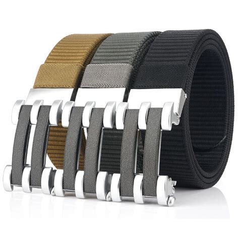 TUSHI 125cm Tactical Nylon Belt Adjustable Wear-resistant Lightweight ...