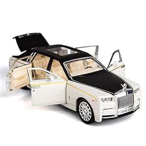 TEC TAVAKKAL Rolls Royce Phantom Car Toy Die-cast Metal Car Model Pull ...