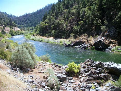 The Trinity River, Northern California