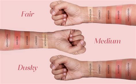 Buy Gleva 5 In 1 Makeup stack WIth Concealer, Bronzer, Blusher, Compact ...