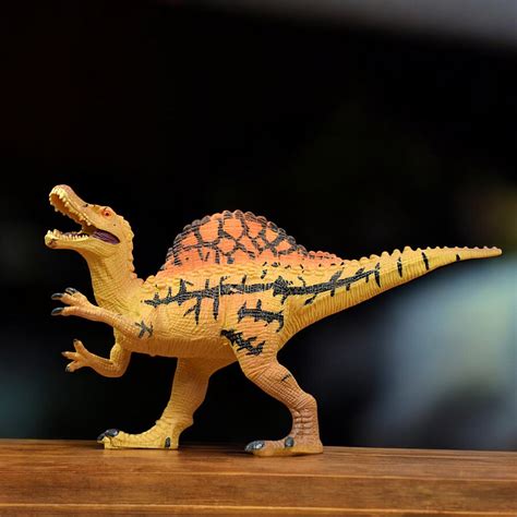Dinosaur Action Figure - Realistic 10-Inch Spinosaurus Toy for Kids ...
