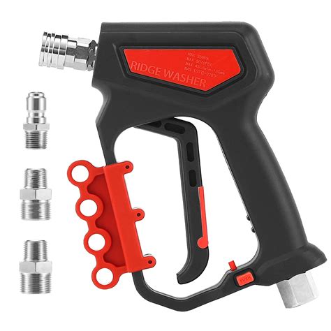 Amazon.com: RIDGE WASHER Pressure Washer Gun 5000 PSI with Nozzle ...