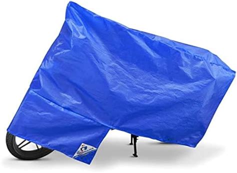 SHALIMAR Cross Laminated Universal Cover for Bike (Blue) : Amazon.in ...