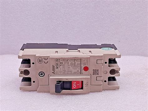 Mitsubishi Electric NF32-SV No-Fuse Breaker 2P 200Vac 7.5KA 10A 50/60H ...