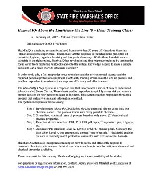 Hazmat Iq Charts Pdf - Fill Online, Printable, Fillable, Blank | pdfFiller