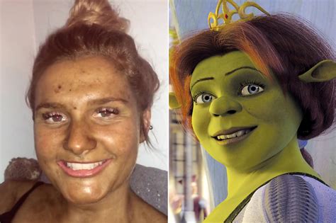 Shrek Makeup Lady | Saubhaya Makeup