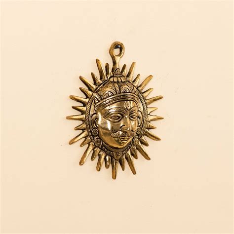Brass Sun Face - 6 Inch - Darbar Craft