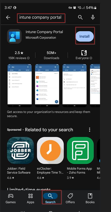 Image result for Intune Store Logo Android