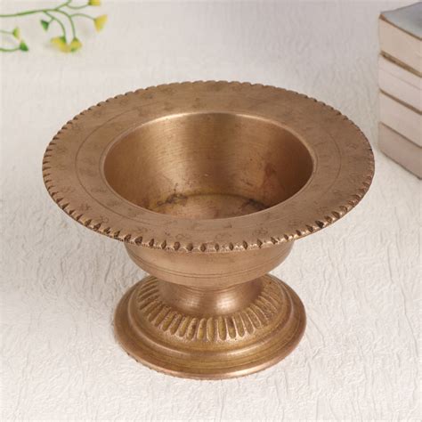 Shop Brass Kumkum Bowl at Best Price | IndianShelf