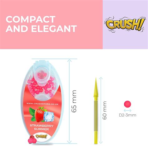 Buy CRUSH! Menthol Filters Crushballs Pack - 100+ Mint Menthol Aroma ...