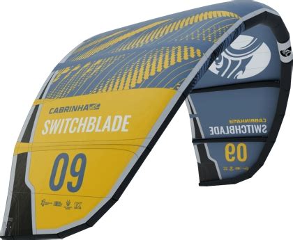 Cabrinha Switchblade Kite 2022 C2 Blue/Yellow Kites 321042-000/2290-1 ...