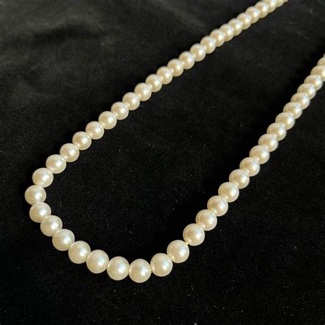 England "Glass Pearl" Necklace #02 | CARBOOTS
