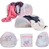 HOKIPO Mesh Laundry Clothes Washing Bag, Pack of 5 (AR1368) : Amazon.in ...