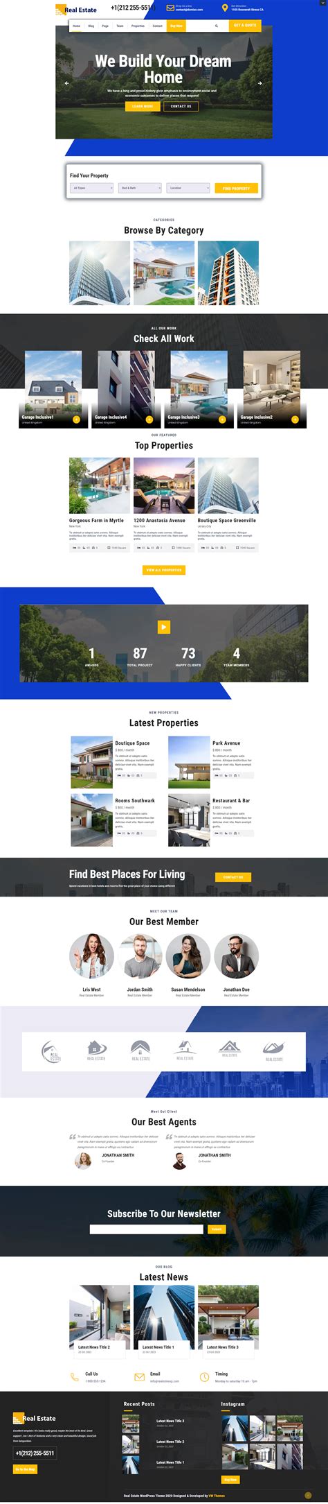 Building WordPress Theme For Builders & Building Contractors