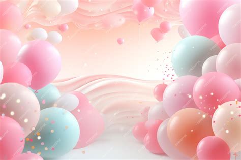 Festive birthday party background with gentle conto birthday background ...