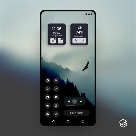 Image result for Microsoft Launcher Home Screen Layout