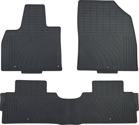 Amazon.com: Kaiser Liners Floor Mats for 2020-2024 Kia Telluride Heavy ...