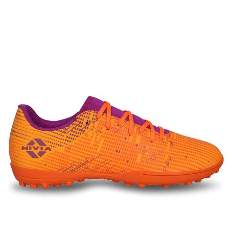 Nivia Rabona 2.0 Turf Football Shoes for Mens | Rubber Stud with PVC ...