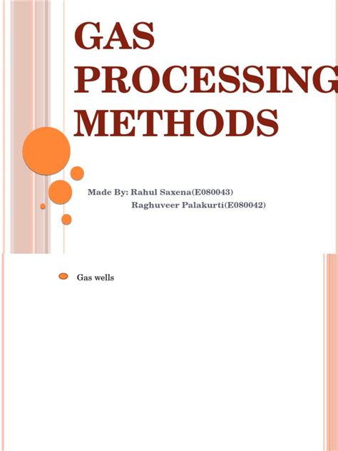 Gas Processing Lectures 的图像结果