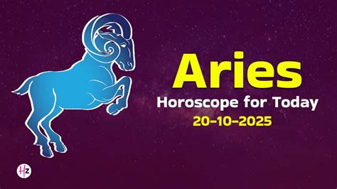 Aries Horoscope Today, October 20, 2025: Sweetness in Relationships On ...