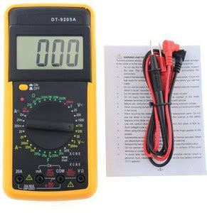 SEAHAVEN Digital Multimeter DT9205A Capacitance Multi Meter With Probes ...