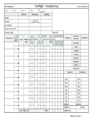 Ifr Flight Plan Form - Fill Online, Printable, Fillable, Blank | pdfFiller