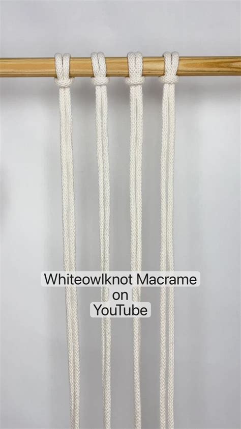 Image result for Basic Macrame Knot Tutorial