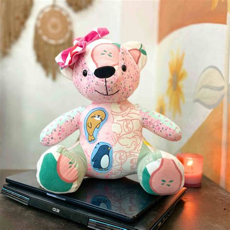 Handmade Keepsake Bear - Cherish Your Memories – Eddie Teddie & Co.