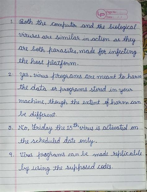 & State True or False. 1 A computer virus is similar to a biological ...