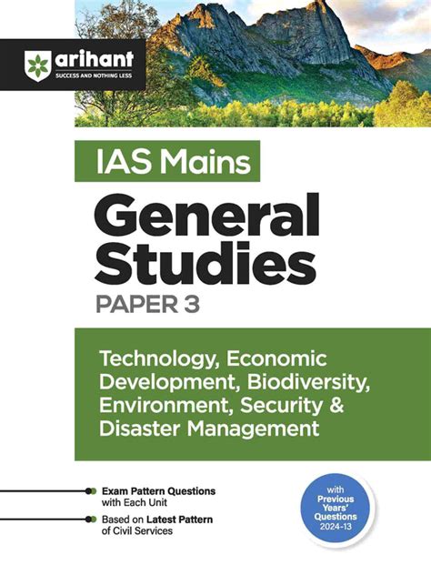 IAS Mains GS Paper 3 Technology & Economy Guide – arihantbooks