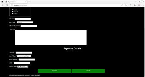 Image result for How to Create Payment Form HTML
