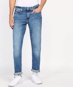 Calvin Klein Jeans Slim Men Blue Jeans - Buy Calvin Klein Jeans Slim ...