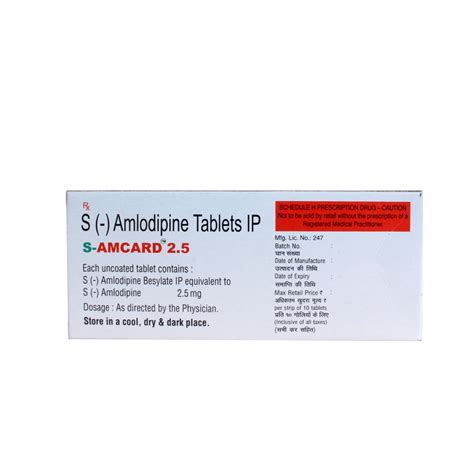 SAMCARD 2.5MG TABLET Price, Uses, Side Effects, Composition - Apollo ...