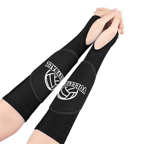 WINDLAND 2Pcs Volleyball Sleeves Wrist Guard Volleyball Elbow Pads ...
