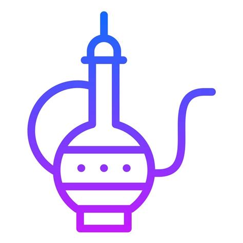 Arabic teapot icon | Premium Vector
