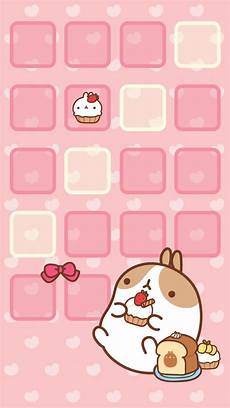 Home Screen Kawaii Wallpaper Iphone by Molang Cupcake Home Screen Kawaii Home Home Screen Kawaii Wallpaper Iphone
