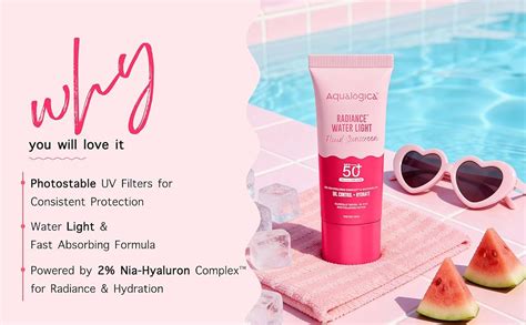 Aqualogica Radiance+ Oil Control Fluid Sunscreen SPF 50+ PA++++