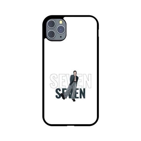 Seven (Jungkook) White - Glass phone case – Hangookd